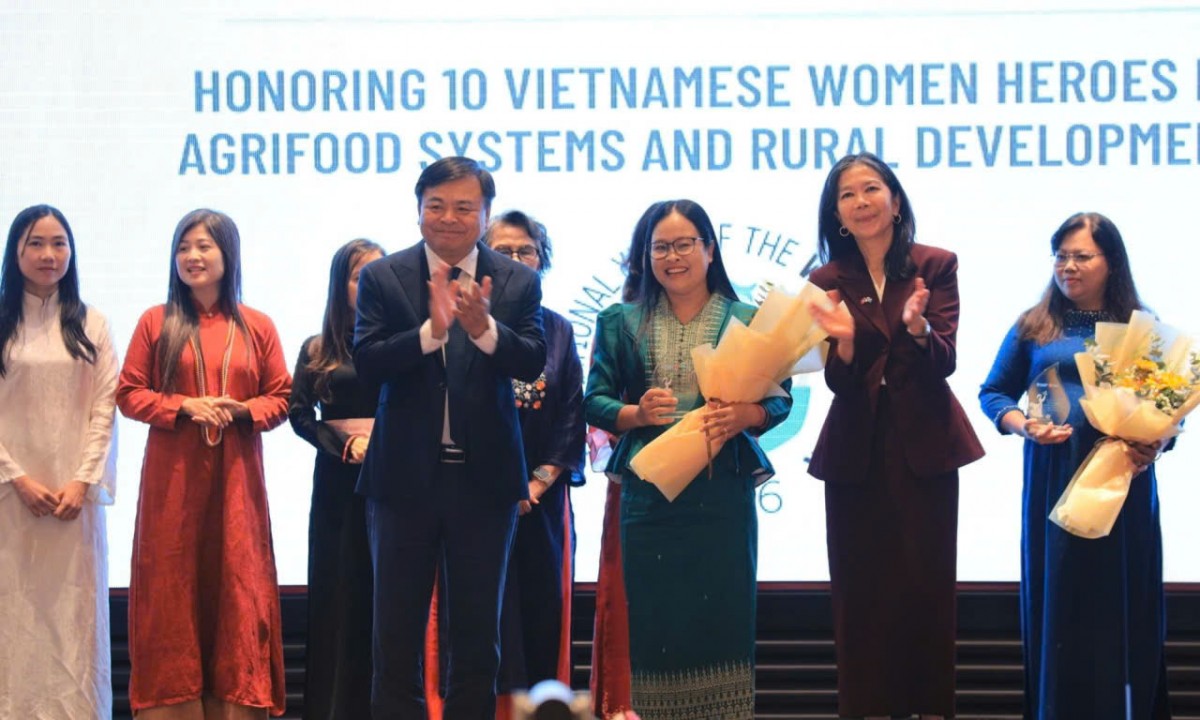 Vinh danh 10 phụ nữ tại Việt Nam tiên phong phát triển nông nghiệp xanh và bền vững
