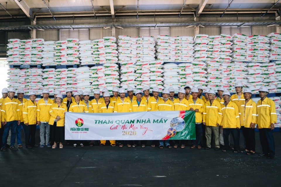 Khi nông dân trở thành “vị khách đặc biệt” tại Nhà máy Phân bón Cà Mau