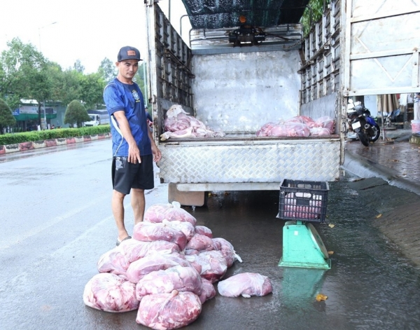 Đồng Nai: Triệt phá đường dây tiêu thụ 400 tấn heo bệnh, heo chết
