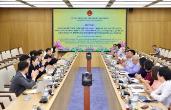 Hải Phòng - K-water: Bắt tay chiến lược vì mục tiêu an ninh nguồn nước bền vững