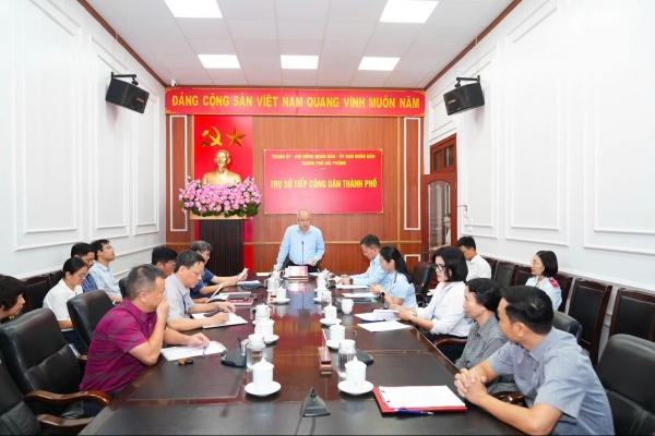 Hải Phòng: Chủ tịch UBND Thành phố chủ trì phiên tiếp công dân định kỳ tháng 10/2026