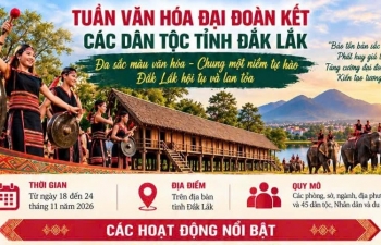 Đắk Lắk tổ chức Tuần Văn hóa đại đoàn kết các dân tộc, lan tỏa giá trị bản sắc văn hóa