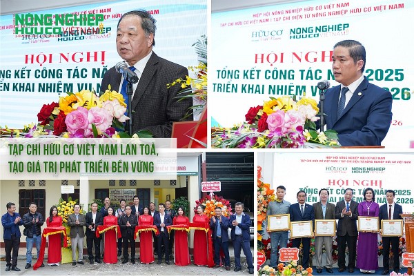 Tạp chí Hữu cơ Việt Nam lan toả, tạo giá trị phát triển bền vững